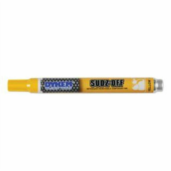 Pen2Paper Sudz Off Medium Tip Marker, Yellow, 12PK PE3684840